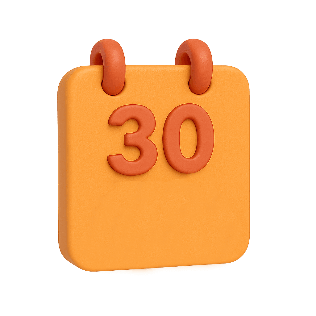 30 днів тестового періоду
